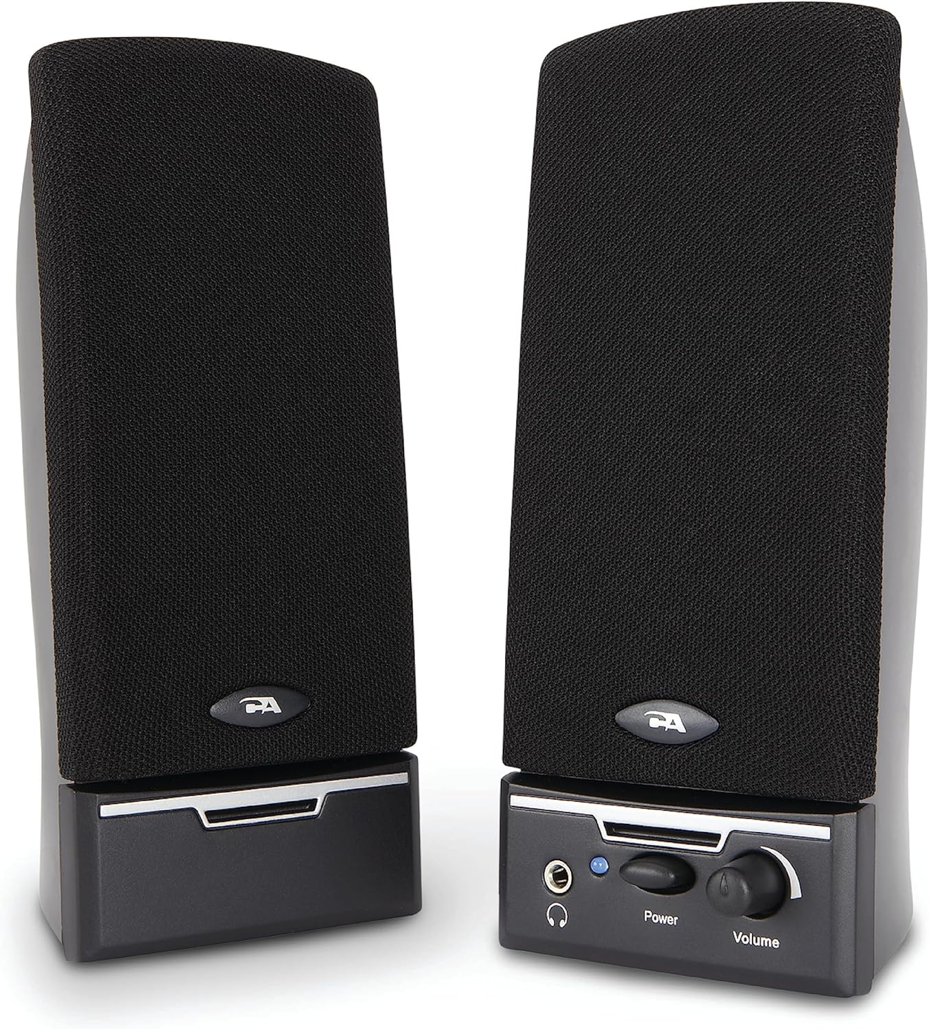 Cyber Acoustics CA-2014 Computer Speakers, Full Stereo Sound, Convenient Controls, Easy Setup Cyber Acoustics CA-2014 Computer Speakers, Full Stereo Sound, Convenient Controls, Easy Setup