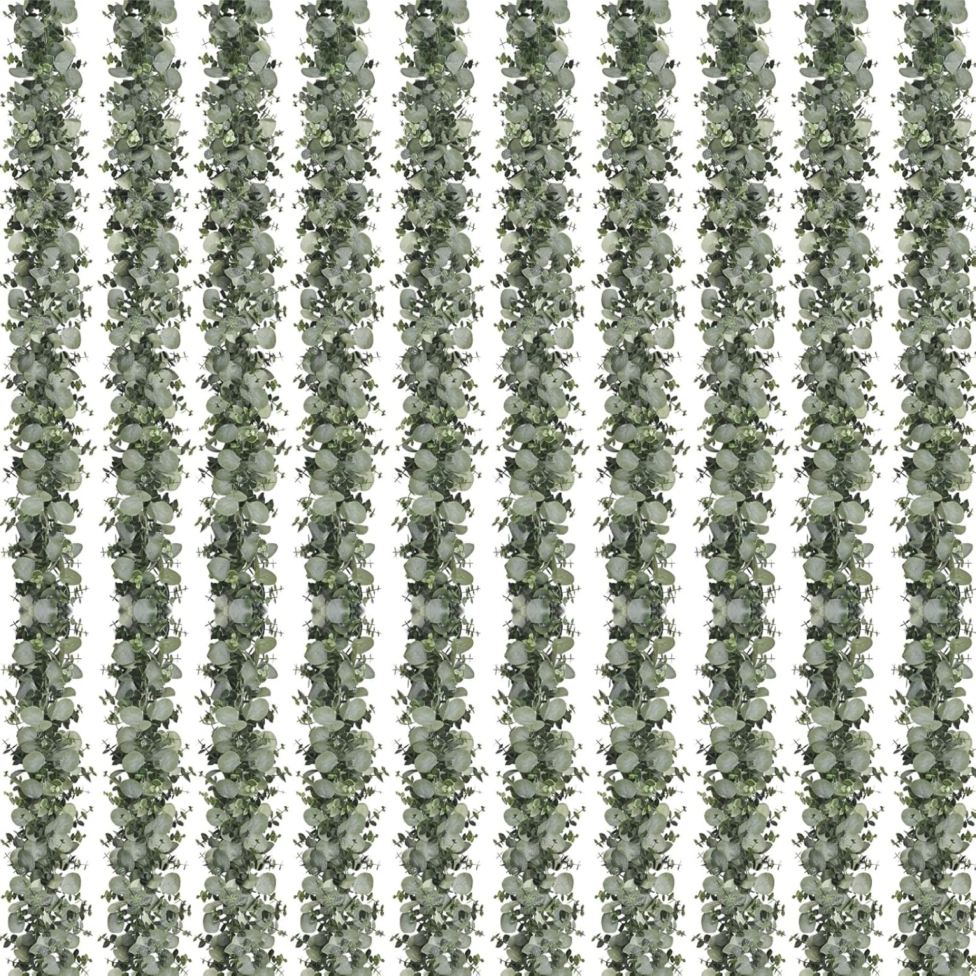 Dolicer 10 Packs 6FT Artificial Eucalyptus Garland, Faux Greenery Garland Hanging Fake Silver Dollar Eucalyptus Leaves Vines for Wedding Backdrop Arch Table Wall Party Home Decor Dolicer 10 Packs 6FT Artificial Eucalyptus Garland, Faux Greenery Garland Hanging Fake Silver Dollar Eucalyptus Leaves Vines for Wedding Backdrop Arch Table Wall Party Home Decor