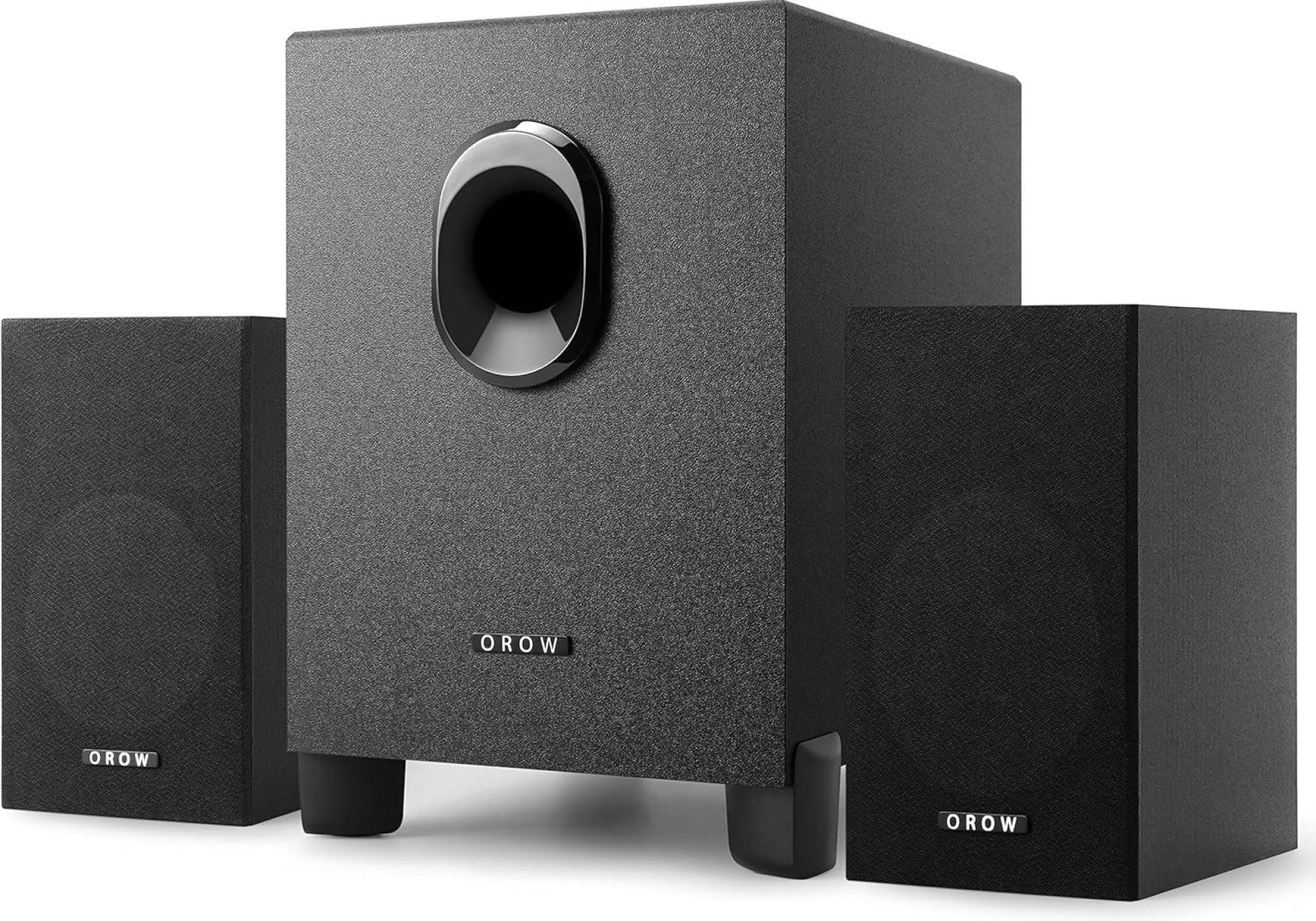 OROW S211 New USB-Powered 2.1 Multimedia Speakers System with Subwoofer,16W Computer Speakers,Strong Bass,3.5mm Audio Inputs,Great for PC/PS4/TV (Wooden) OROW S211 New USB-Powered 2.1 Multimedia Speakers System with Subwoofer,16W Computer Speakers,Strong Bass,3.5mm Audio Inputs,Great for PC/PS4/TV (Wooden)