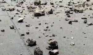 Stone pelting during Hanuman Jayanti procession, situation under control Stone pelting during Hanuman Jayanti procession, situation under control