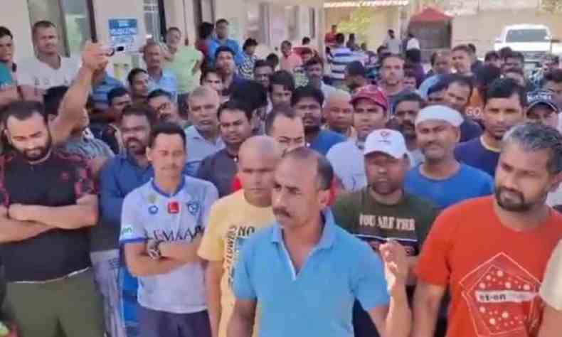 Indian workers stranded in Saudi Arabia without salaries for 8 months Indian workers stranded in Saudi Arabia without salaries for 8 months