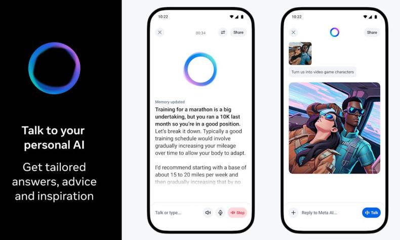 Meta’s ChatGPT competitor includes conversational voice chat and a social feed Meta’s ChatGPT competitor includes conversational voice chat and a social feed