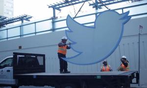 The 560-pound Twitter logo from its San Francisco headquarters is up for auction The 560-pound Twitter logo from its San Francisco headquarters is up for auction