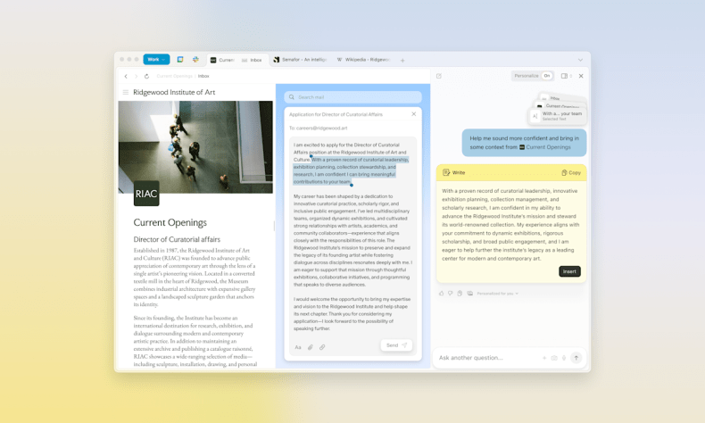 The Browser Company’s new AI browser rolls out to private beta testers The Browser Company’s new AI browser rolls out to private beta testers