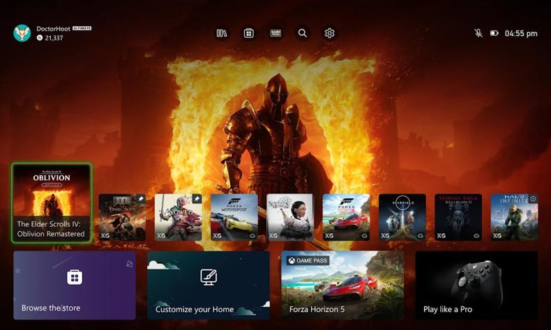 Xbox will let you pin up to three favorite games to your homescreen Xbox will let you pin up to three favorite games to your homescreen