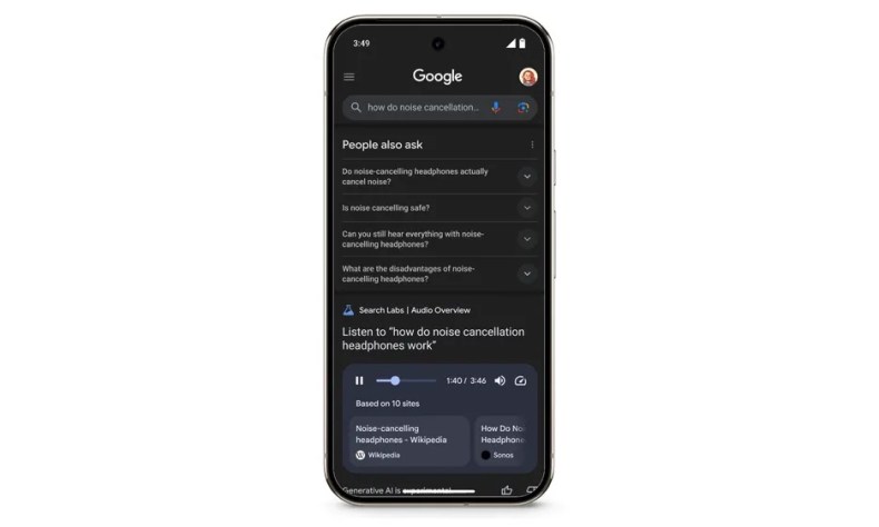 Google Search uses AI-generated podcast hosts to answer your questions Google Search uses AI-generated podcast hosts to answer your questions
