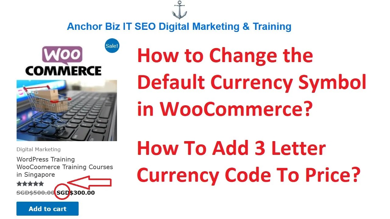 How to Add a 3-Letter Currency Code in WooCommerce Prices How to Add a 3-Letter Currency Code in WooCommerce Prices