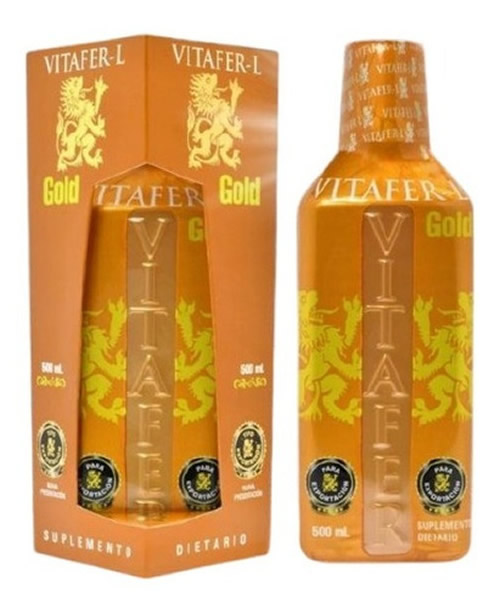 Vitafer L Super Potency Gold Con Sulfato Ferroso Ginseng Y Vitaminas Vitafer L Super Potency Gold Con Sulfato Ferroso Ginseng Y Vitaminas