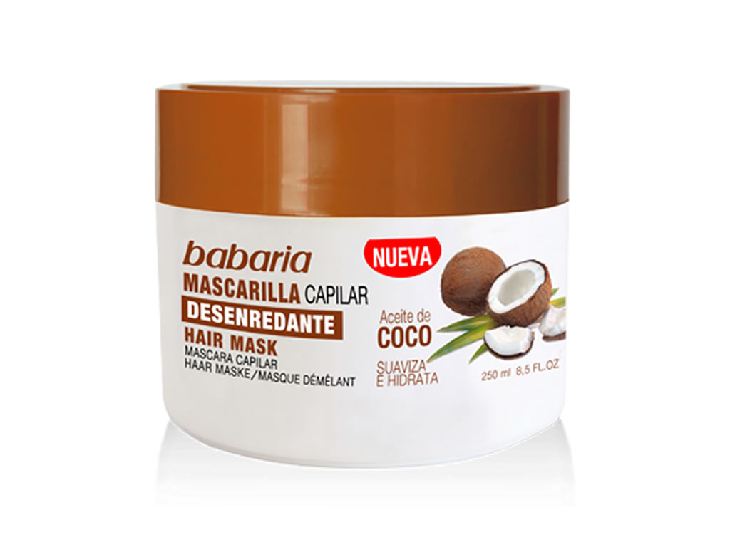 Mascarilla Capilar Aceite De Coco Desenreda mejor el cabello Mascarilla Capilar Aceite De Coco Desenreda mejor el cabello