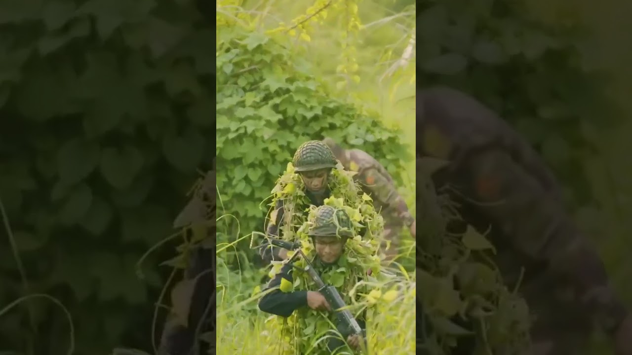 প্রকৃতির সাথে মিশে যুদ্ধ করার কৌশল বাংলাদেশ সেনাবাহিনী ⚔️🇧🇩☠️ #military #armylover #bayezideditx প্রকৃতির সাথে মিশে যুদ্ধ করার কৌশল বাংলাদেশ সেনাবাহিনী ⚔️🇧🇩☠️ #military #armylover #bayezideditx