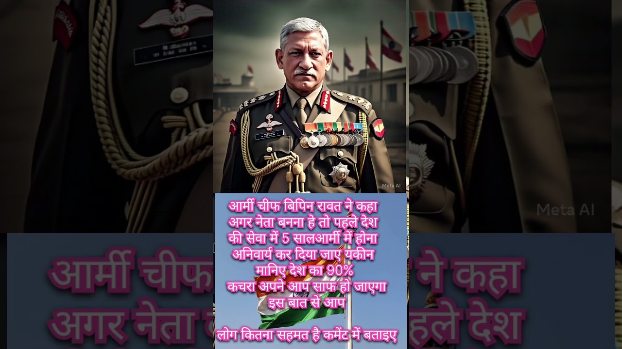 Motivation Indian army neta desh bhakti motivation video army chief Bipin Rawat #motivation #army Motivation Indian army neta desh bhakti motivation video army chief Bipin Rawat #motivation #army