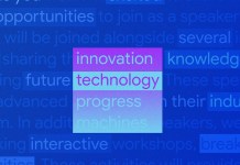 Waterway marking text and video with synthesizer