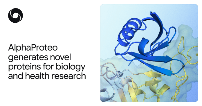 AlphaProteo generates new proteins for research in biology and health AlphaProteo generates new proteins for research in biology and health