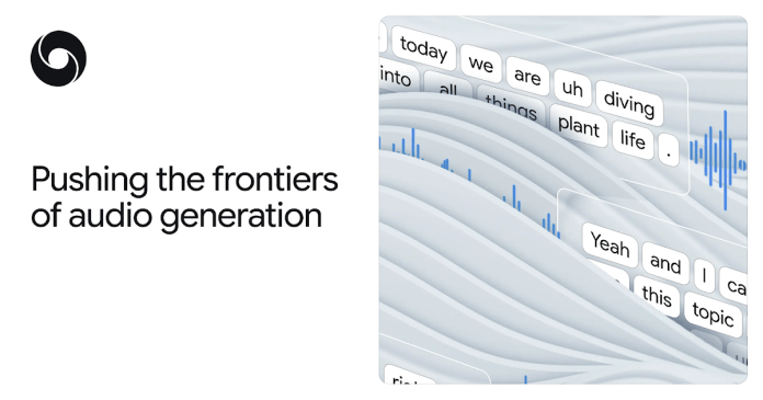 Pushing the boundaries of audio generation Pushing the boundaries of audio generation