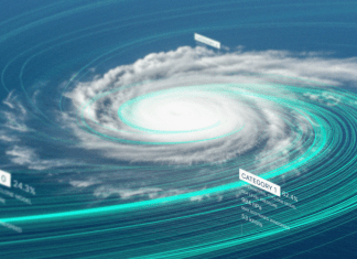 How do we support a better forecast of a tropical cyclone with AI