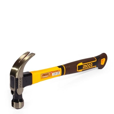 Ingco – Claw Hammer – 16oz Head Fibreglass Handle with Non-Slip Grip Ingco – Claw Hammer – 16oz Head Fibreglass Handle with Non-Slip Grip
