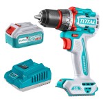 Total Tools – Cordless Brushless Drill (55Nm) with 4.0Ah Battery & Charger Total Tools – Cordless Brushless Drill (55Nm) with 4.0Ah Battery & Charger