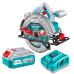 Total Tools – Cordless Circular Saw with 5.0Ah Battery and Fast Charger Total Tools – Cordless Circular Saw with 5.0Ah Battery and Fast Charger