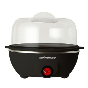 Mellerware Egg Boiler 7 Egg Plastic Black 2 Tier 90W “Egg Master” Mellerware Egg Boiler 7 Egg Plastic Black 2 Tier 90W “Egg Master”