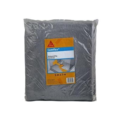 Sika – Cemflex – Cementitious Polymer Waterproofing Membrane – 5m×1m Sika – Cemflex – Cementitious Polymer Waterproofing Membrane – 5m×1m