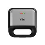 Solac Sandwich Maker 3 in 1 Snack Maker 2 Slice Non-Stick Silver Solac Sandwich Maker 3 in 1 Snack Maker 2 Slice Non-Stick Silver