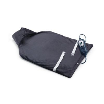 Solac Heating Pad For Neck and Back Flannel Grey 3Heat Settings 100W Solac Heating Pad For Neck and Back Flannel Grey 3Heat Settings 100W