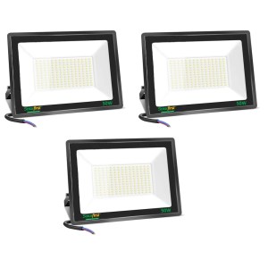 Solar First – LED Flood Light (50W) – Electric (Non-Solar) – 3 Pack Solar First – LED Flood Light (50W) – Electric (Non-Solar) – 3 Pack