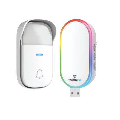 Securityvue – Wireless USB Door Chime -White Securityvue – Wireless USB Door Chime -White