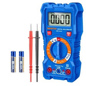 Wadfow – Digital Multimeter CAT.III 600 – AC/DC 600V – WDM2508 Wadfow – Digital Multimeter CAT.III 600 – AC/DC 600V – WDM2508