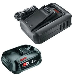 Bosch – 18V Charger (AL 18V-44) with 2.5Ah Battery (PBA 18V) Bosch – 18V Charger (AL 18V-44) with 2.5Ah Battery (PBA 18V)