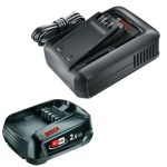 Bosch – 18V Charger (AL 18V-44) with 2.5Ah Battery (PBA 18V) Bosch – 18V Charger (AL 18V-44) with 2.5Ah Battery (PBA 18V)