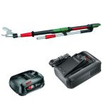 Bosch – Cordless Extendable Pruning Shear with Charger & 2.5Ah Battery Bosch – Cordless Extendable Pruning Shear with Charger & 2.5Ah Battery