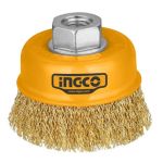 Ingco – Wire Cup Brush 75mm (3″) M14 x 2 – 0.3mm Wire – 12,500 RPM Ingco – Wire Cup Brush 75mm (3″) M14 x 2 – 0.3mm Wire – 12,500 RPM