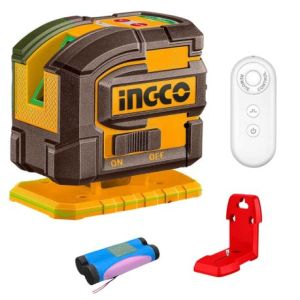 Ingco – Self-Leveling Laser Level with Beams – Remote Control / 0-35m Ingco – Self-Leveling Laser Level with Beams – Remote Control / 0-35m