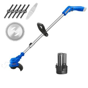 Wadfow – Cordless 12V Grass Trimmer 138mm with Type-C 1.5Ah Battery Wadfow – Cordless 12V Grass Trimmer 138mm with Type-C 1.5Ah Battery