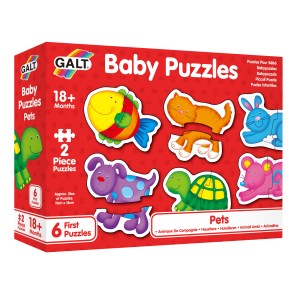 GALT – Baby Puzzles- Pets – 6 x 2 piece sets GALT – Baby Puzzles- Pets – 6 x 2 piece sets