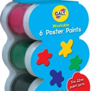 GALT – 6 Poster Paints- Washable GALT – 6 Poster Paints- Washable