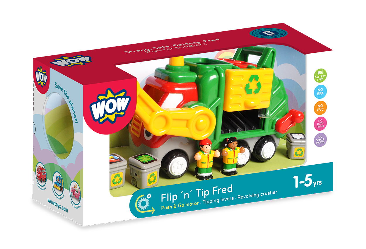 WOW – Flip & tip Fred WOW – Flip & tip Fred