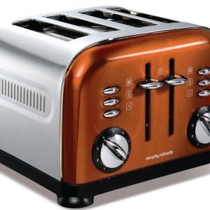 Morphy Richards – 4 Slice Toaster – Copper Morphy Richards – 4 Slice Toaster – Copper