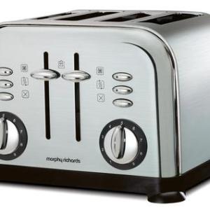 Morphy Richards – 4 Slice Toaster – Brushed Steel Morphy Richards – 4 Slice Toaster – Brushed Steel