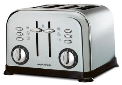 Morphy Richards – 4 Slice Toaster – Brushed Steel Morphy Richards – 4 Slice Toaster – Brushed Steel