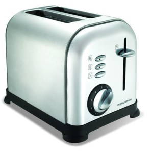 Morphy Richards – 2 Slice Accents Toaster – Brushed Steel Morphy Richards – 2 Slice Accents Toaster – Brushed Steel