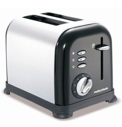 Morphy Richards – 2 Slice Accents Toaster – Painted Black Morphy Richards – 2 Slice Accents Toaster – Painted Black