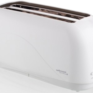 Mellerware – 4 Slice Cool Touch Toaster – White Mellerware – 4 Slice Cool Touch Toaster – White