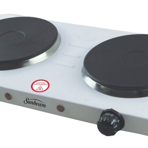 Sunbeam – Double Solid Hotplate – White -SDS-50A Sunbeam – Double Solid Hotplate – White -SDS-50A