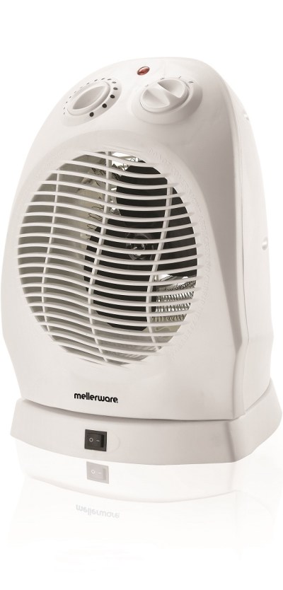 Mellerware – 2000W Oscillating Fan Heater Mellerware – 2000W Oscillating Fan Heater