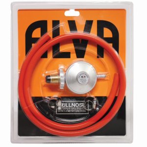 Alva – Bullnose Hose & Regulator Blister Pack Alva – Bullnose Hose & Regulator Blister Pack