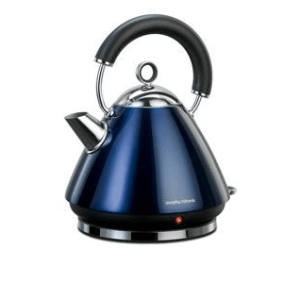 Morphy Richards – 1.5 Litre Pyramid Kettle – Metallic Blue Morphy Richards – 1.5 Litre Pyramid Kettle – Metallic Blue