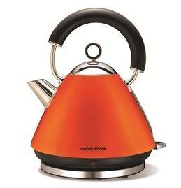 Morphy Richards – 1.5 Litre Pyramid Kettle – Orange Morphy Richards – 1.5 Litre Pyramid Kettle – Orange