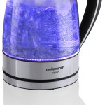 Mellerware – 1.7 Litre Vision 2 Cordless Glass Kettle – Blue Mellerware – 1.7 Litre Vision 2 Cordless Glass Kettle – Blue